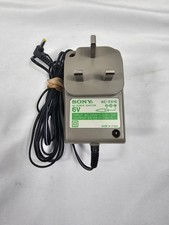 Sony AC-E616 6V 250mA TCM-939 TCM-919 Cassette Player AC Adaptor Mains Adapter