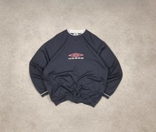 Y2k Umbro Jumper Retro Grey