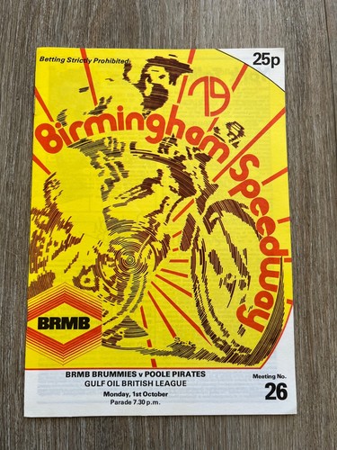1st october 1979 birmingham