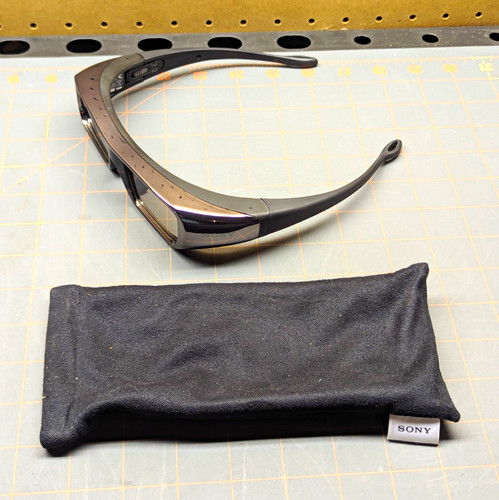 Sony black glasses with - sony,
