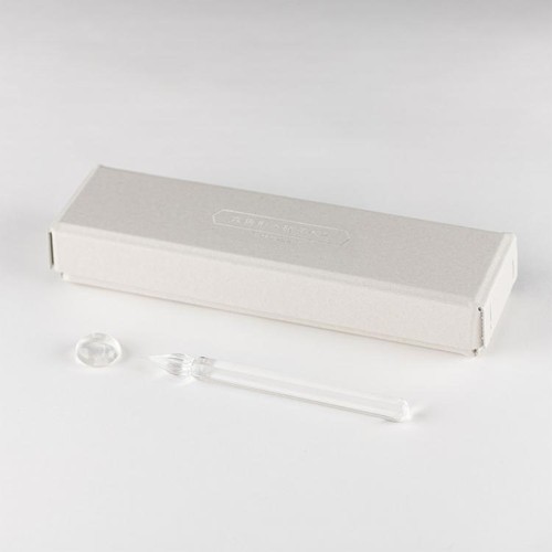 Hobonichi hexagon glass - glass, pen