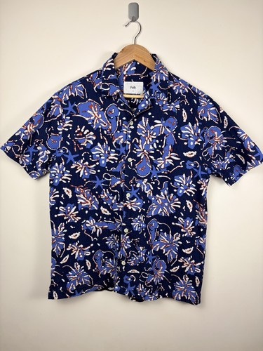 Folk mens shirt seersucker - shirt,