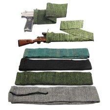 14"/54"/62" Tactical Silicone Gun Sock Rifle Shotgun Large Cover Storage Sleeve