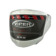 Replacement Visor For ViPER RSV22 Helmet Clear Smoked