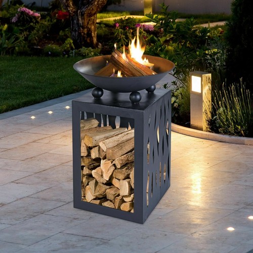 Black outdoor cast - cast, fire