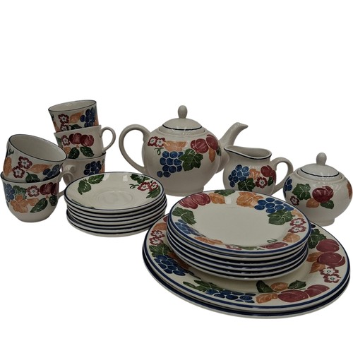 Vintage fruit pattern ceramic - vintage,