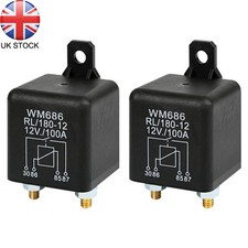 2X 12V 100AMP Heavy Duty