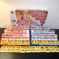 Vintage Guess Who? MB Games 1993 Edition Family Board Game
