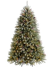 Pre lit christmas tree full - pre-lit,