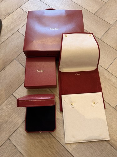 Cartier jewellery empty box - jewellery,