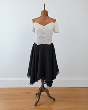 Vintage 80s Prom Dress Evening