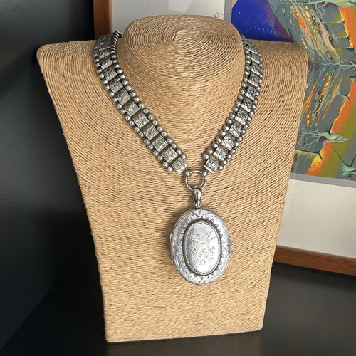 Victorian silver plated book - silver,