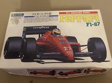Gunze Sangyo Plastic Model Ferrari F1 87 G 472  ElF24