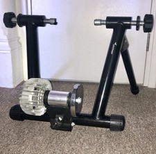 Sportneer Fluid Indoor Bike roller Trainer Stand Riding Cycling Exercise Black