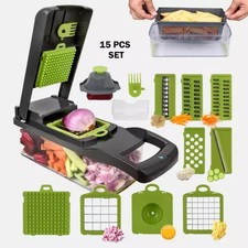 Vegetable Chopper Kitchen Mandoline Vegetable Cutter Slicer Food Chopper UK