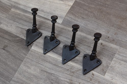 Vintage cast iron hook coat - hook,