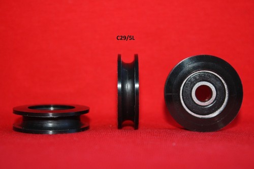 29mm round and - v, groove