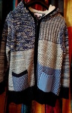 Ladies Wooly Zipped Hoodie