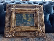 Antique 19th Century Painting by William Beattie Brown ~ Scottish Landscape 