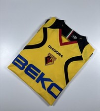Authentic Diadora Watford 2007/08 Home Shirt. Size Medium.