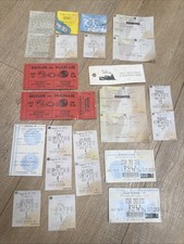 Vintage Ticket Stub Lot Baylor