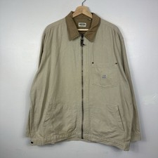 Vintage Guess Jeans Chore Jacket Shacket, Ripstop Cotton, Corduroy, Mens Large