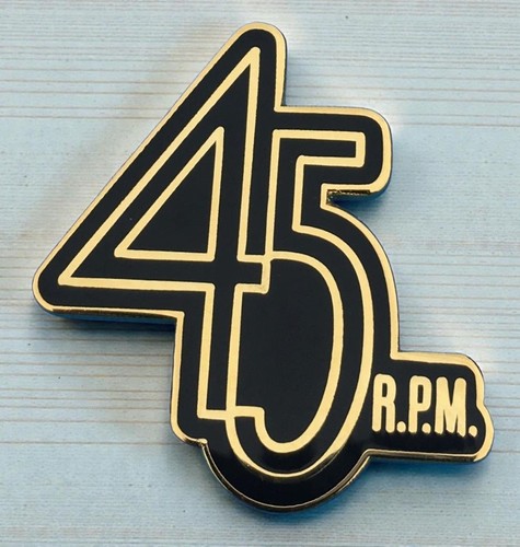 Northern soul badge 45 rpm - northern,