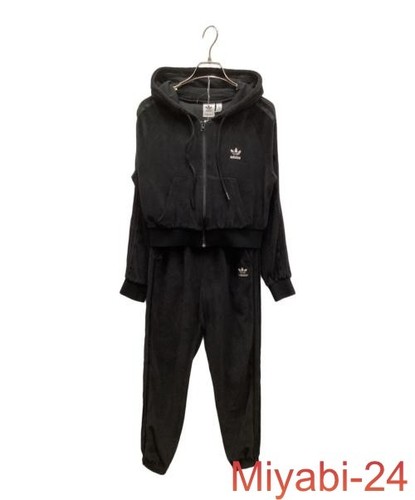 Adidas velour tracksuit set - velour,