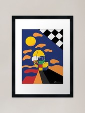 Playing with lego Framed Art
