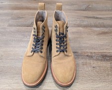 Taylor Stitch Trench Boot In Golden Waterproof Suede Mens Size 8 D