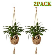 2 Pack Macrame Plant Hanger