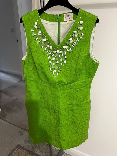 Green milly dress - green,
