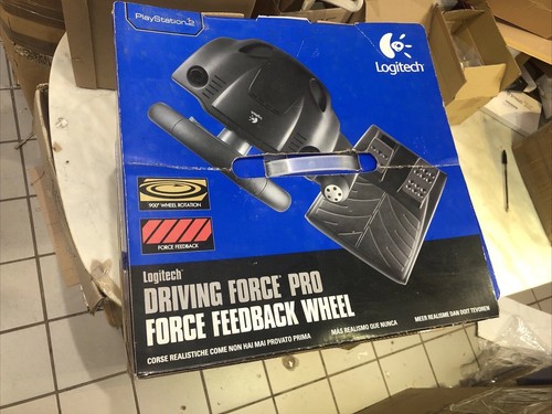 Boxed logitech driving force - driving,