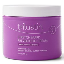 TriLASTIN Maternity Stretch Mark Prevention Cream - Paraben-Free, Hypoallerge