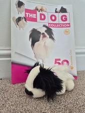 GENUINE THE DOG ARTLIST COLLECTION - JAPANESE CHIN PLUSH SOFT TOY + MAG