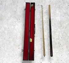 BCE Classic 2 Two-Piece Snooker Cue & Black Hard Solid Rigid Riley Case