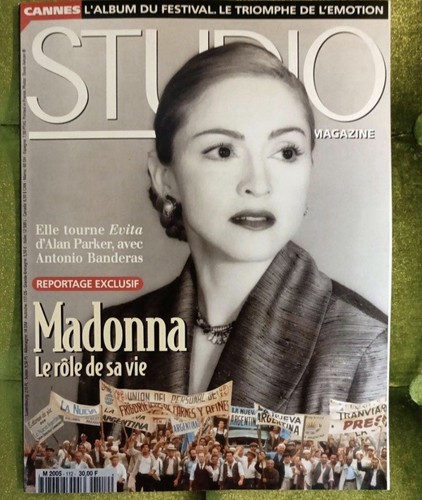 Madonna studio magazine 1996 - studio,