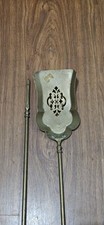 Vintage Brass Fireside Poker