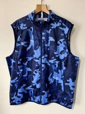 Ralph Lauren RLX Golf Gilet XL 24” Worn Once Packable Camouflage RRP £200