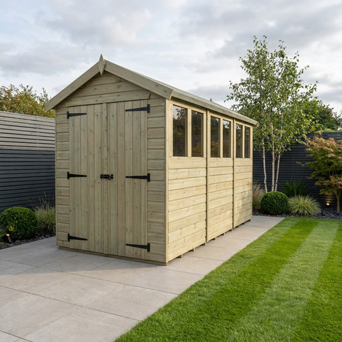 Apex shed double door - 12,