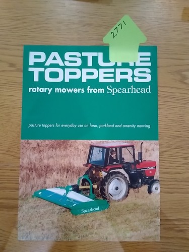 Spearhead pasture topper mower - spearhead,