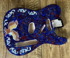 Unusual Telecaster Body, Blue