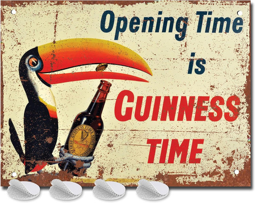 Guinness metal bar - guinness,