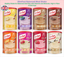 SlimFast Balanced Meal Shake   16 SERVINGS   BRAND NEW 1 OR 2 DAYS DELIVERY