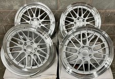 Alloy Wheels 18" LM For Skoda Fabia Octavia MK1 Rapid Roomster 5x100 Silver
