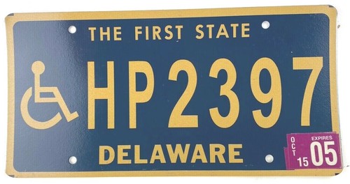 Delaware license plate - delaware,