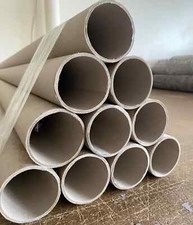 10 Long Cardboard Tubes Heavy Duty Rolls Packing Storage Craft Use Free Delivery