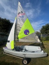 RS Feva Dinghy - Sail No. 206