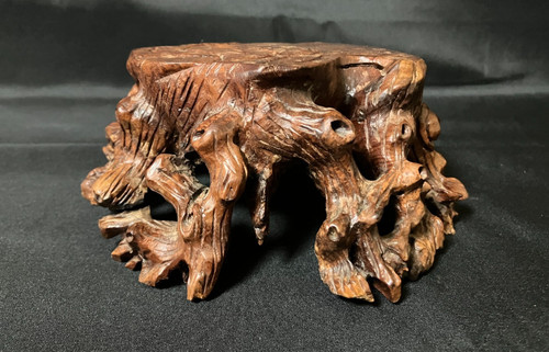 Japanese wood display stand - wood,