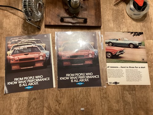 Chevrolet advertising magazine